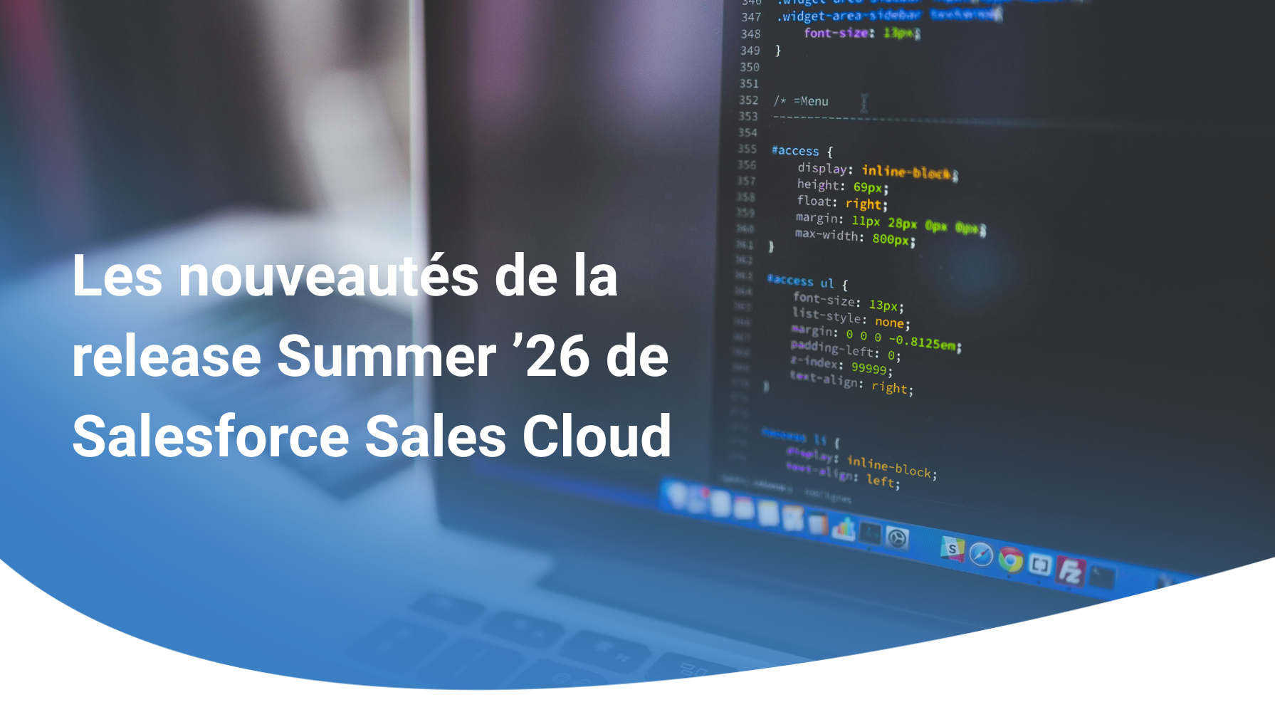 Les nouveautés de la release Summer ’26 de Salesforce Sales Cloud